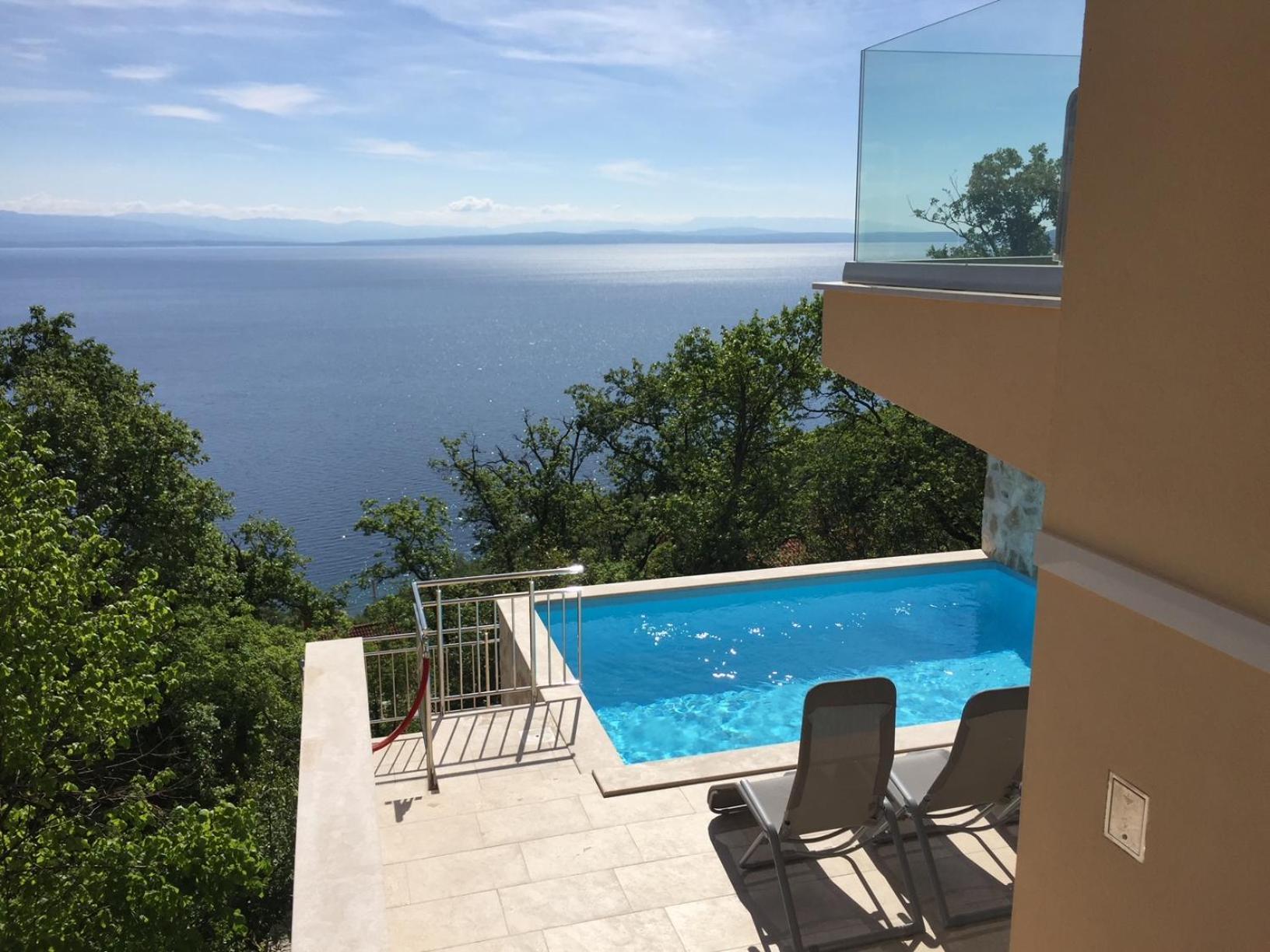 Villa Sabine Apartment Losinj Medveja Exterior foto